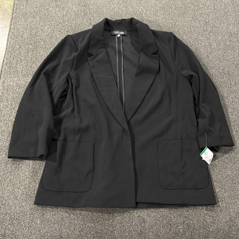 NWT Evan Picone Black Label blazer size Large